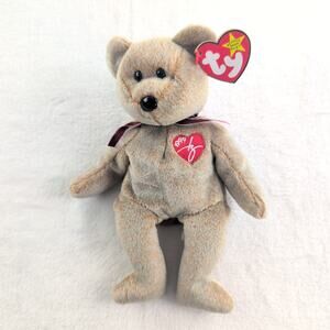 Ty Beanie Baby 1999 Signature Bear With Tag